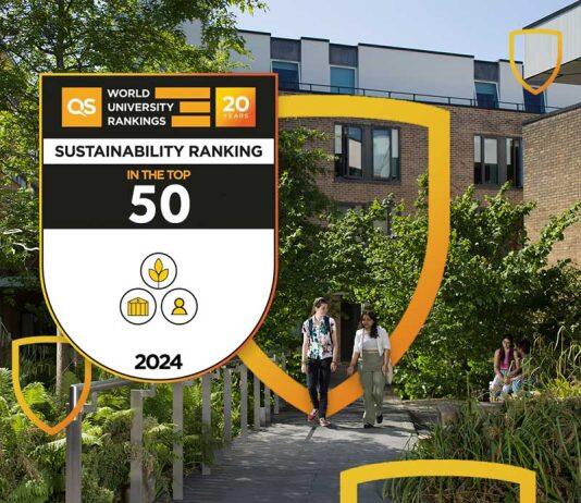 兰卡斯特大学在“QS可持续性排名”中荣获全球前50名