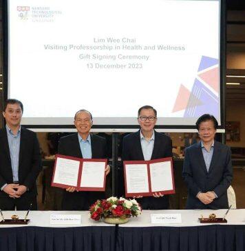 捐设访学教授席位 促进养生保健研究