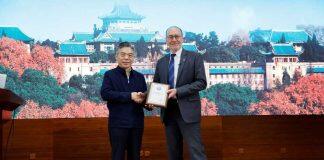 国际大地测量协会荣誉主席Harald Schuh教授做客珞珈讲坛