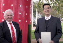 澳大利亚莫道克大学Bob Du杜鑫博士荣获西澳州年度励志奖