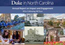 杜克大学对社区的影响和贡献