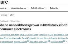 欧阳稳根教授团队Nature发文揭示超长石墨烯纳米条带生长机制