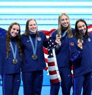 美国弗吉尼亚大学游泳选手将带着多枚奖牌离开巴黎