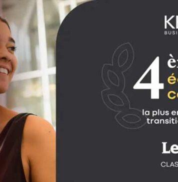 法国凯致商学院在Le Point观点报发布2024最致力于生态转型的商学院排名中荣登第4位