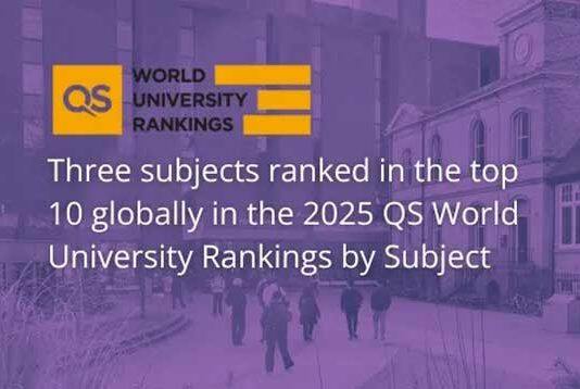 2025QS世界大学学科排名:曼彻斯特大学卓越表现再获认可