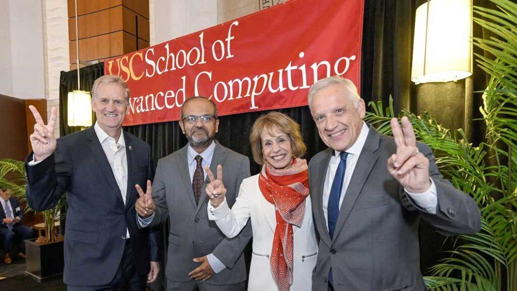 ‘权威学校的权威院长’:南加州大学庆祝高级计算机学院院长的就职典礼