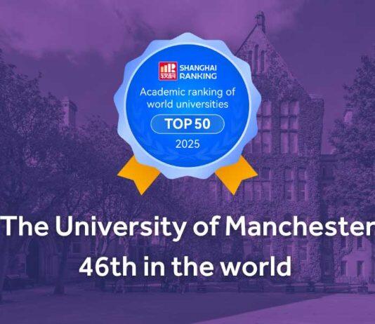 曼彻斯特大学在2025软科世界大学学术排名中稳居英国第六全球前五十