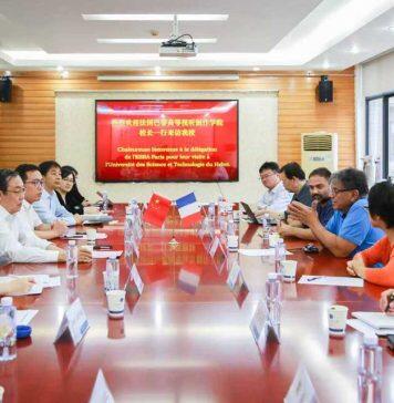 法国巴黎高等视听制作学院代表团访问河北科技大学