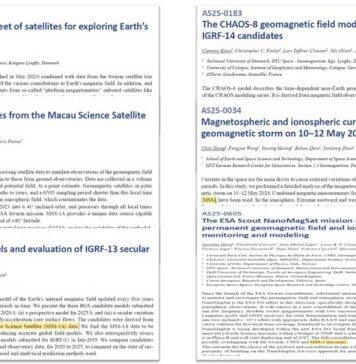 「澳科一号」卫星高精度磁场数据被国际顶尖科研机构广泛用于地磁科学研究与高精度模型构建