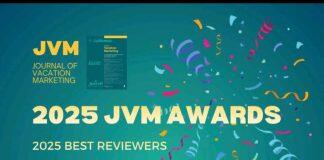 澳门科技大学酒旅学院黄颖祚助理院长荣获 2025年Journal of Vacation Marketing最佳审查人奖